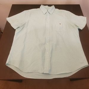 Polo Ralph Lauren short sleeve button shirt, size XXL